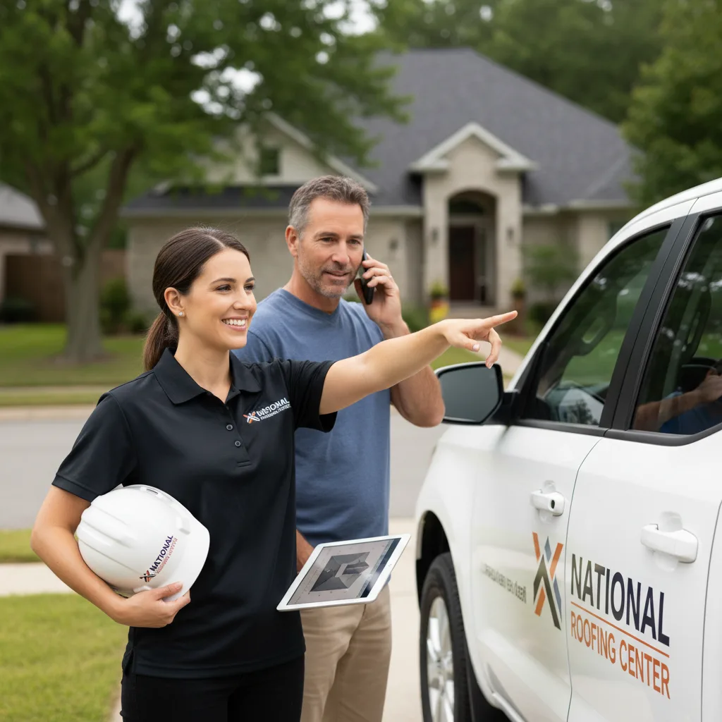 National Roofing Center customer support in Ansted